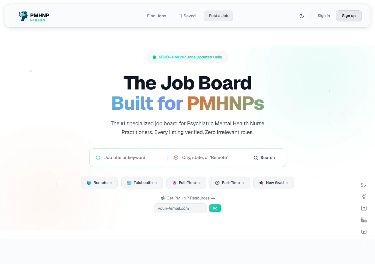 Browse 1,100+ PMHNP & Psychiatric NP Jobs Near Me | PMHNP Hiring